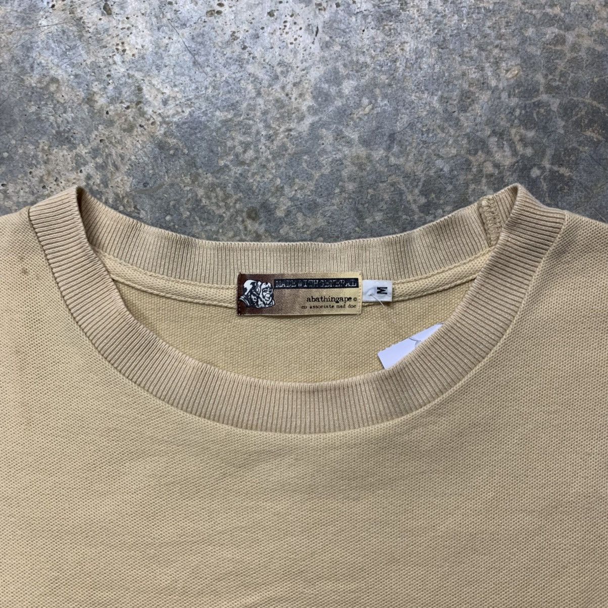 Bape × Nigo Vintage Bathing Ape Made With General tee Size US M / EU 48-50 / 2 - 5 Thumbnail
