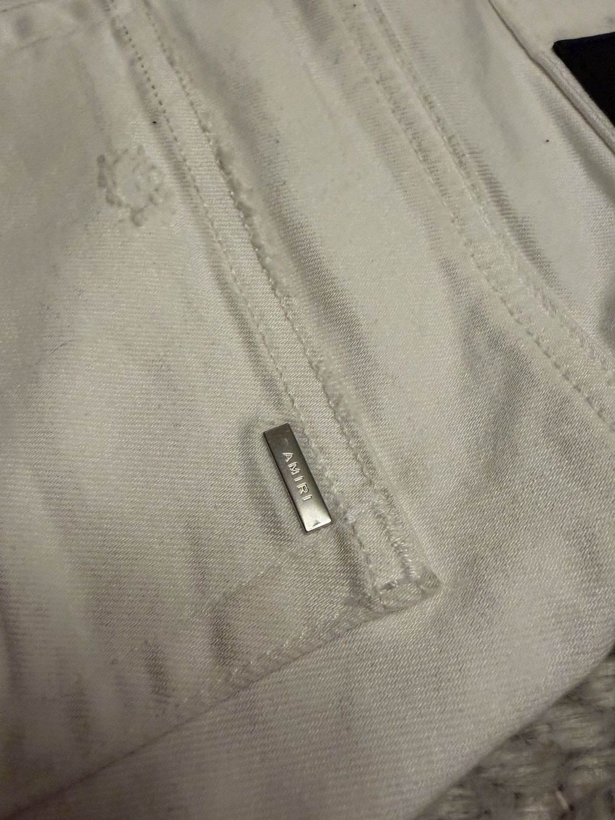 Amiri Amiri white bandana pants Size US 34 / EU 50 - 4 Thumbnail