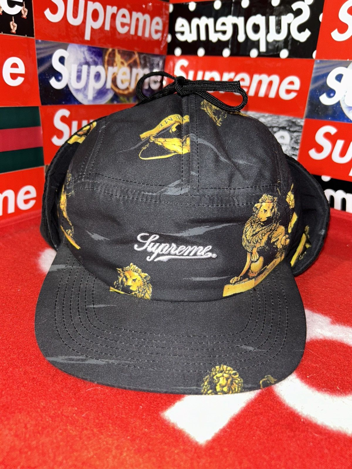 Supreme Supreme Lions Trail Camp Cap FW13 RARE HAT Size ONE SIZE - 1 Thumbnail