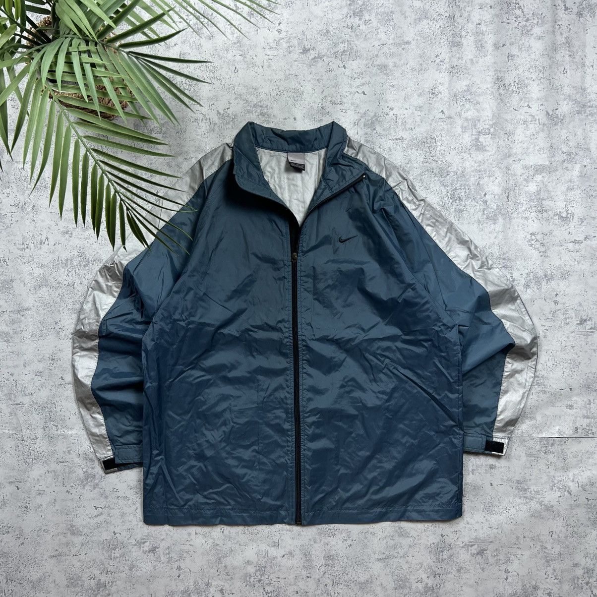 Nike 90s NIKE SWOOSH VINTAGE OVERSIZED WINDBREAKER RETRO JACKET Size US M / EU 48-50 / 2 - 1 Thumbnail