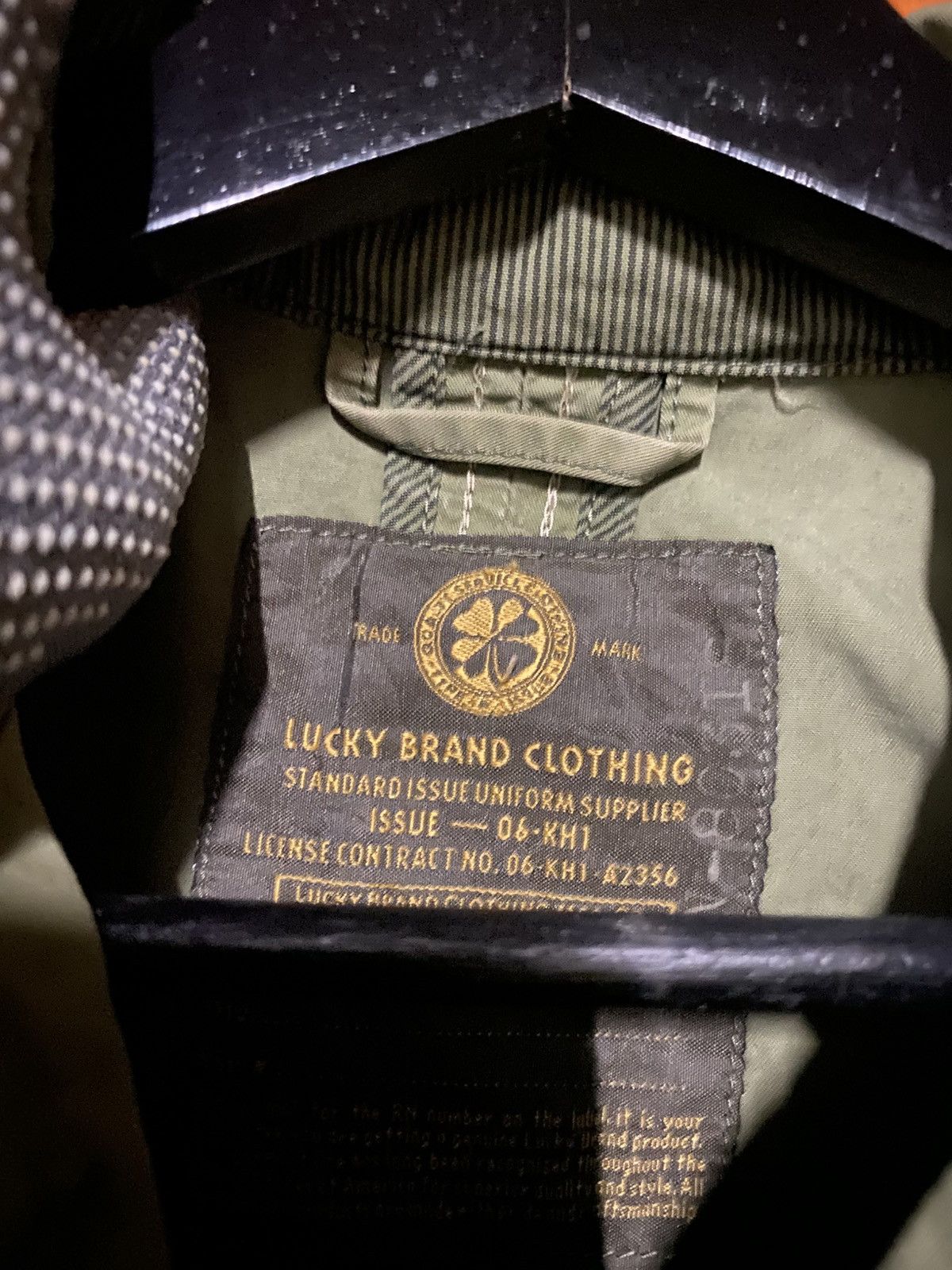 Lucky Brand Lucky Brand Olive Green Utility Jacket Military Field Style Size US S / EU 44-46 / 1 - 7 Thumbnail