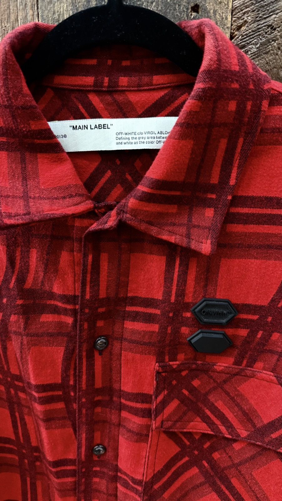 Off-White Off-white SS20 Arrows Flannel - Size US S / EU 44-46 / 1 - 3 Thumbnail