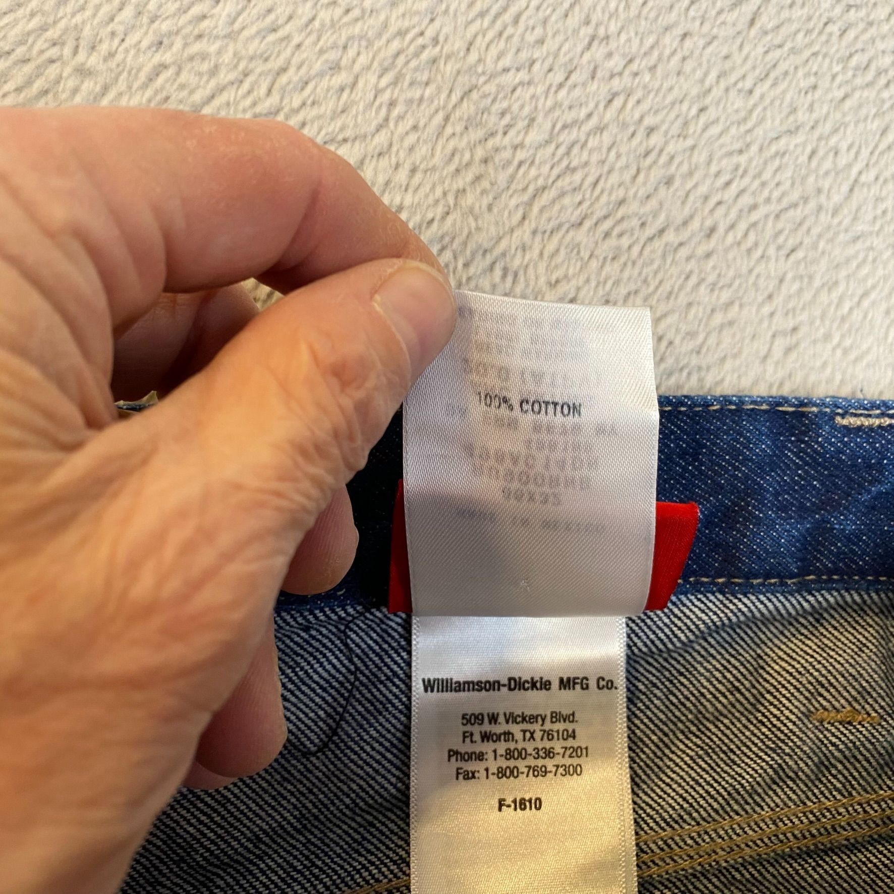 Dickies Dickies Mens Jeans Size 36X32 Relaxed Fit Flame-Resistant Bl Size US 36 / EU 52 - 9 Thumbnail