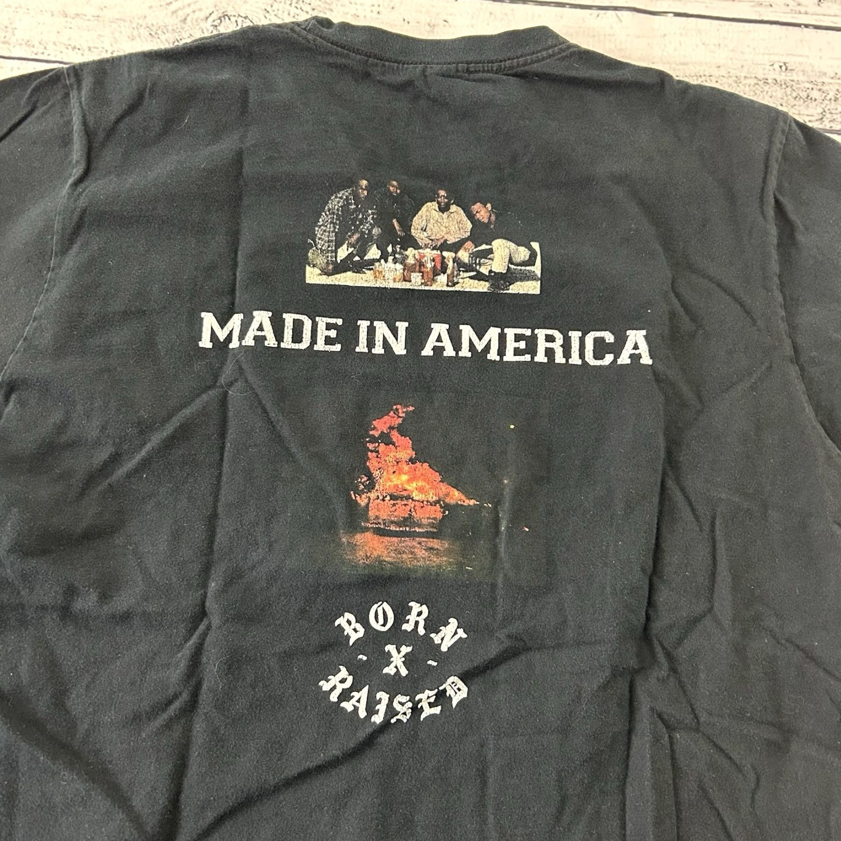 Born X Raised Born x Raised Made In America Short Sleeve T Shirt Men's XL Black Size US XL / EU 56 / 4 - 5 Thumbnail