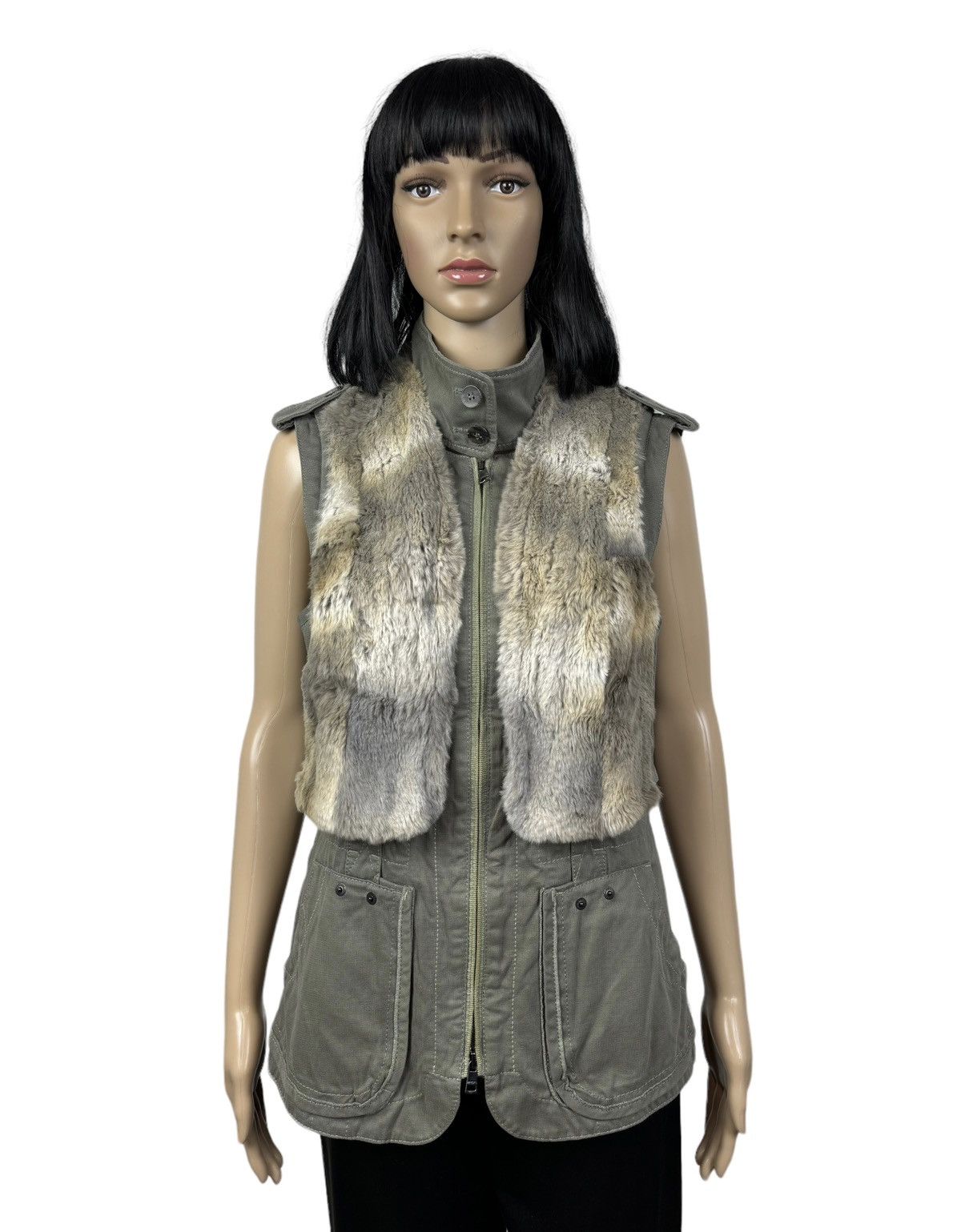 Other Marc Cain 2in1 Rabbit Fur Vest size 2 Size M / US 6-8 / IT 42-44 - 1 Thumbnail