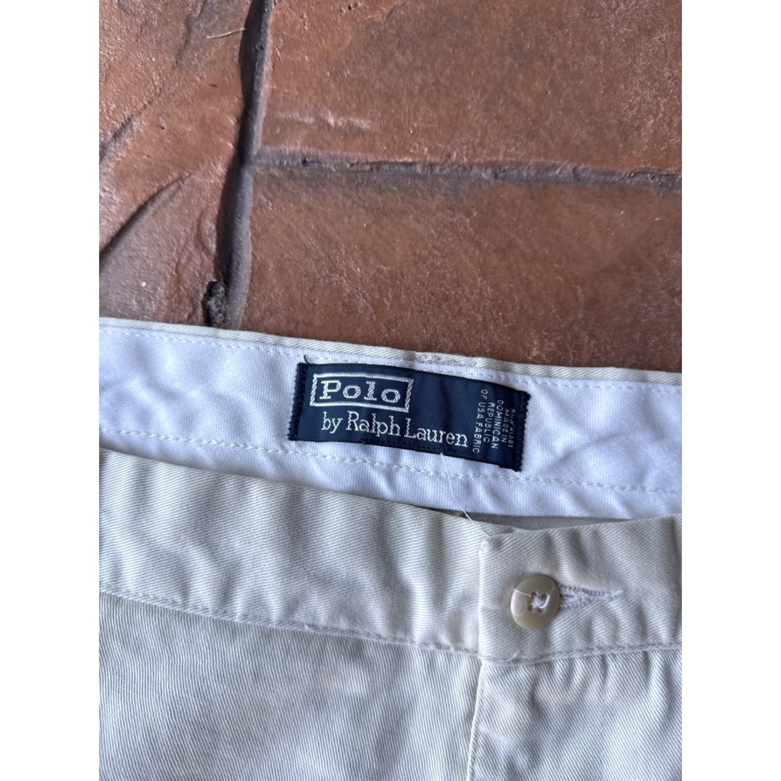 Polo Ralph Lauren VINTAGE Polo Ralph Lauren Chino Pants Men 42x30 Khaki Beige Polo Ralph Lauren Prospect 90s Preppy USA Jeans? Size US XL / EU 56 / 4 - 2 Thumbnail