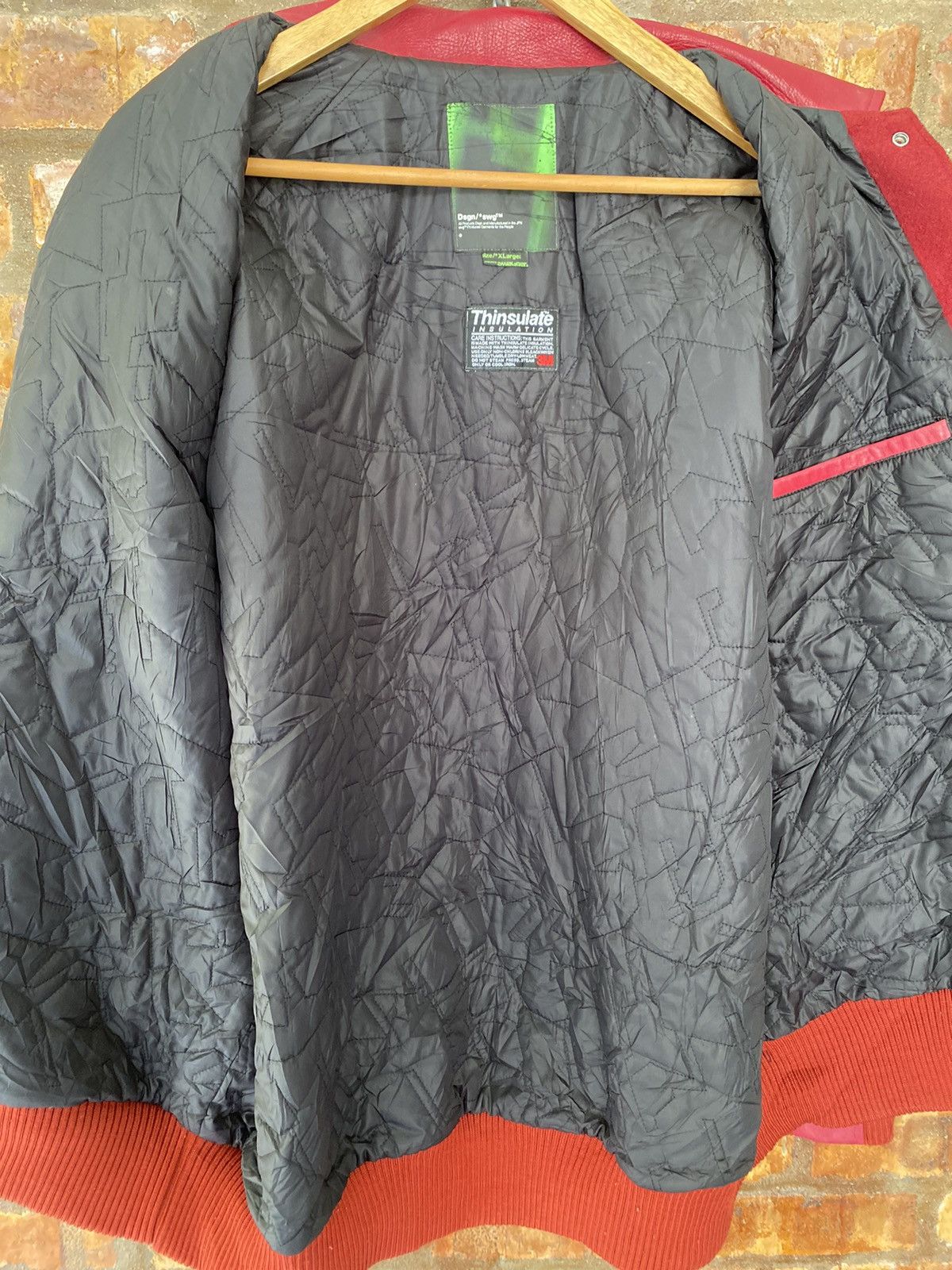 Swagger AW2001 Swagger iconic Cav Empt Design Leather varsity Size US XL / EU 56 / 4 - 14 Thumbnail