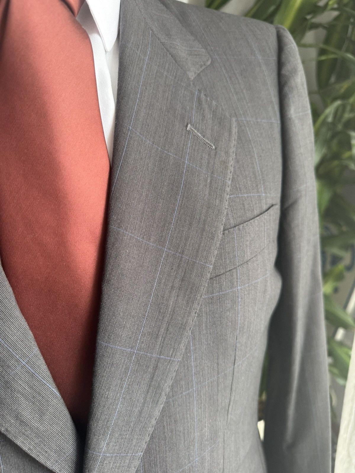 Ermenegildo Zegna Ermenegildo Zegna Grey suit 48 Size 48R - 3 Thumbnail