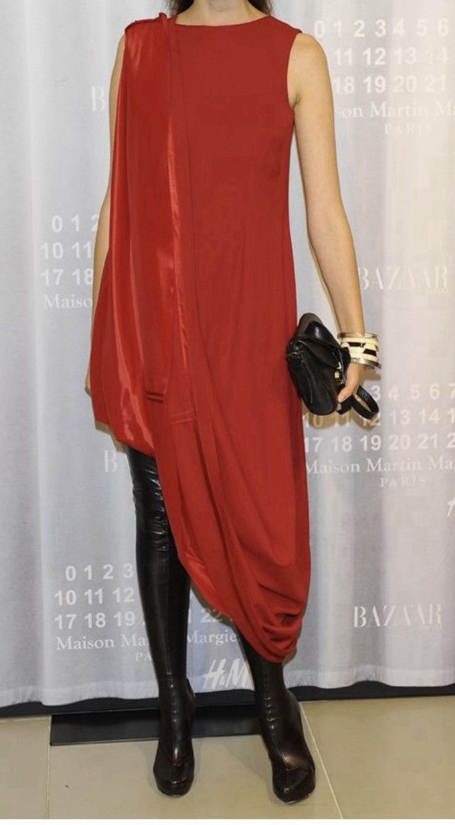 H&M × Maison Margiela Maison margiela x hm 2012 asymetric midi dress Size S / US 4 / IT 40 - 4 Thumbnail