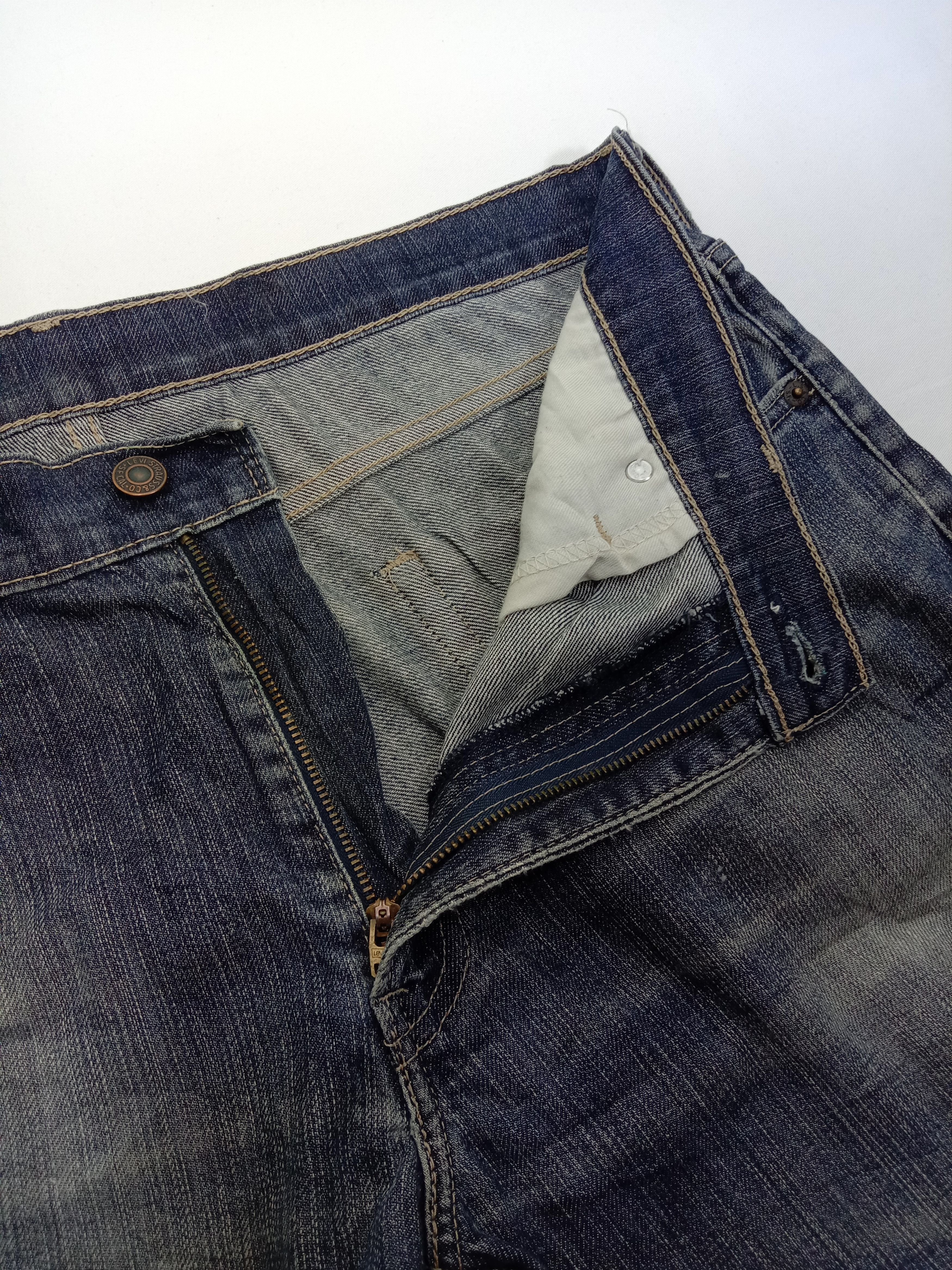 Levi's Vintage Levi's 511 Slim Jeans Earth Tone Distressed Denim Size US 36 / EU 52 - 9 Thumbnail