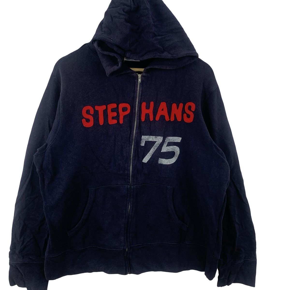 Vintage Vintage STEP HANS 75 Zip-Up Hoodie Embroidered Logo Size US M / EU 48-50 / 2 - 6 Thumbnail
