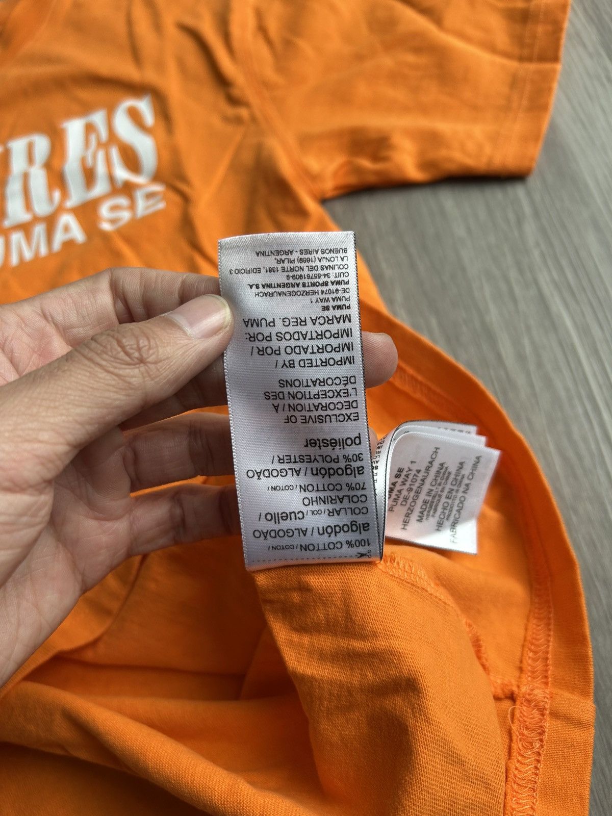 Pleasures × Puma Pleasures X Puma Tee Size Small Size US S / EU 44-46 / 1 - 15 Thumbnail