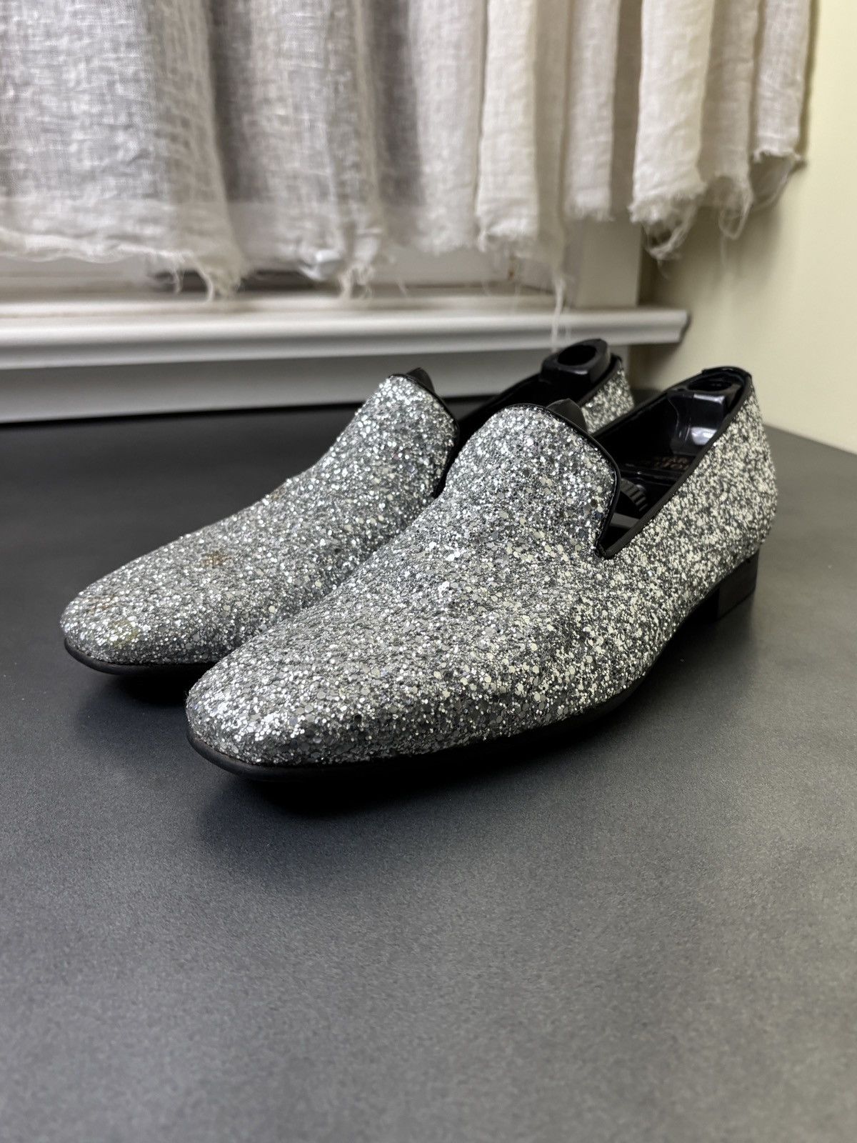 Vintage Vintage Sparkle Loafers Glitter Size US 10 / EU 43 - 3 Thumbnail
