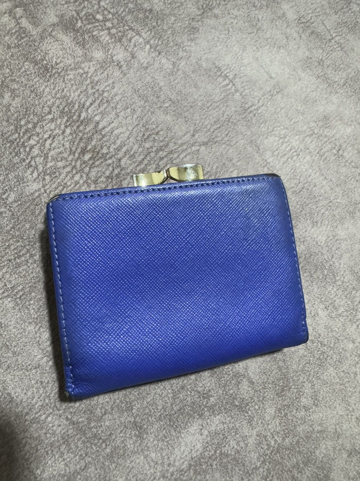 Genuine Leather × Vivienne Westwood 🇮🇹 Vivienne Westwood ORB Logo Bifold Small Leather Wallet Size ONE SIZE - 6 Thumbnail