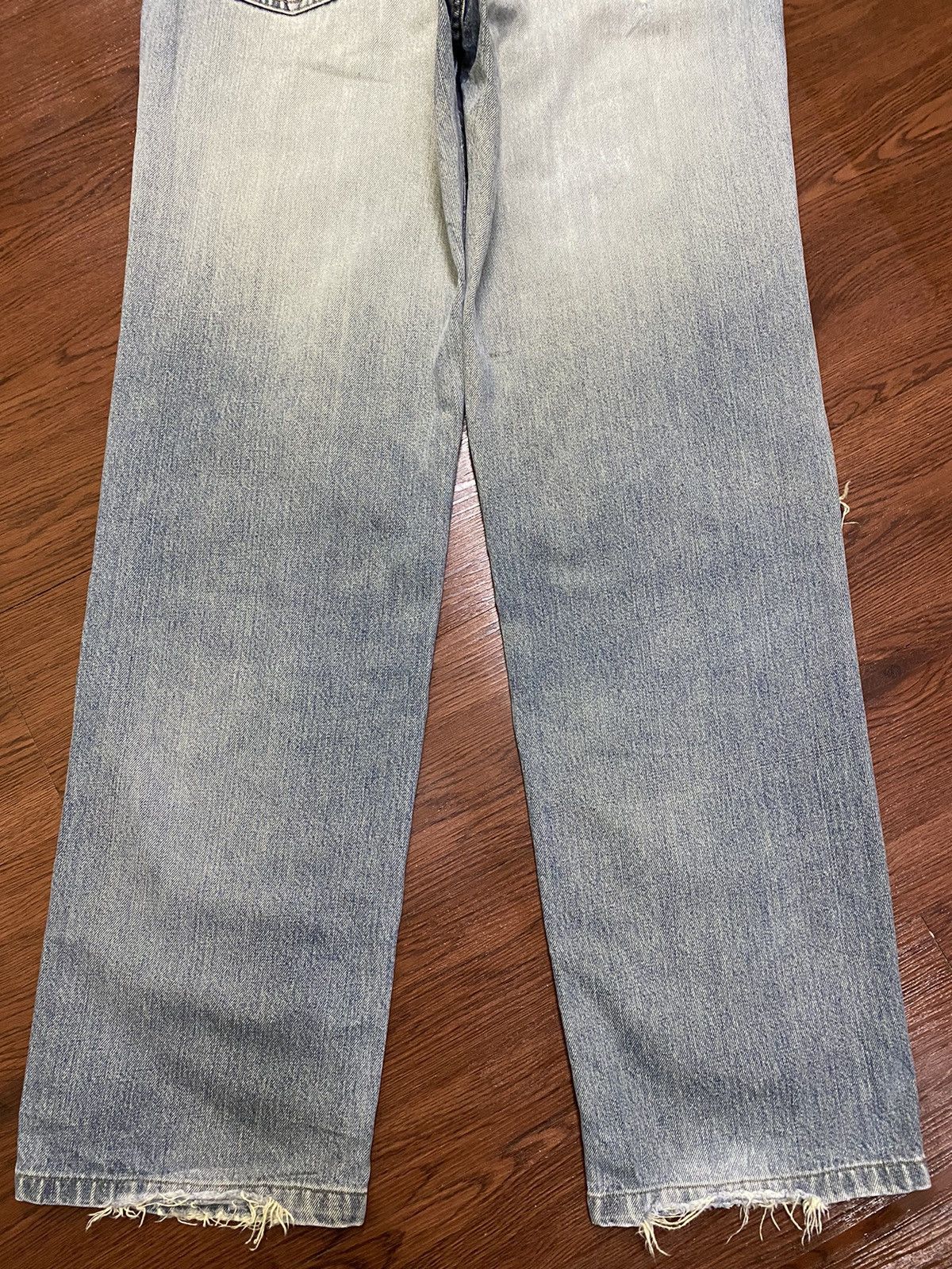 Edwin Vintage Edwin US CLASSIC Faded Wash Destroyer Loose Jeans Size US 32 / EU 48 - 6 Thumbnail