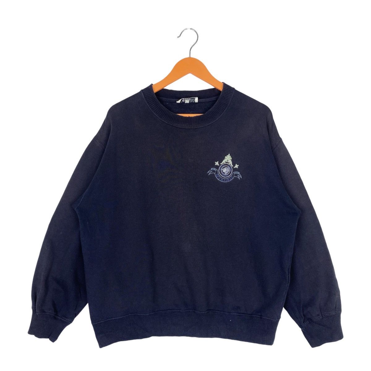 Designer × Vintage Nina Ricci Monsieur Sweatshirt Crewneck Pullover Jumper Size US L / EU 52-54 / 3 - 1 Thumbnail