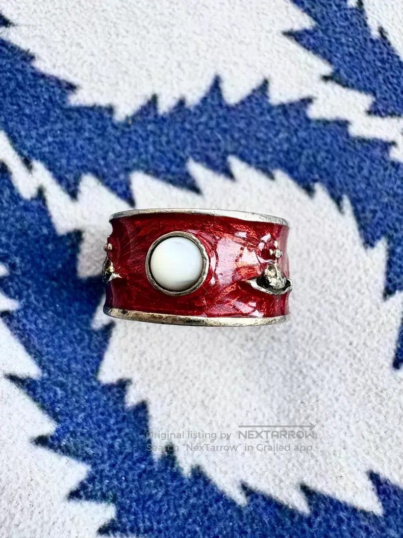 Vivienne Westwood Vivienne Westwood Vintage red king ring Size ONE SIZE - 3 Thumbnail