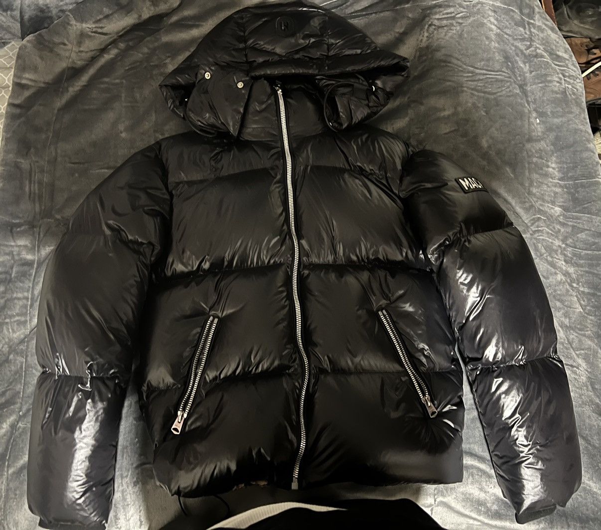 Mackage Mackage Men's Kent Hooded Puffer Jacket Size US XXS / EU 40 - 1 Thumbnail