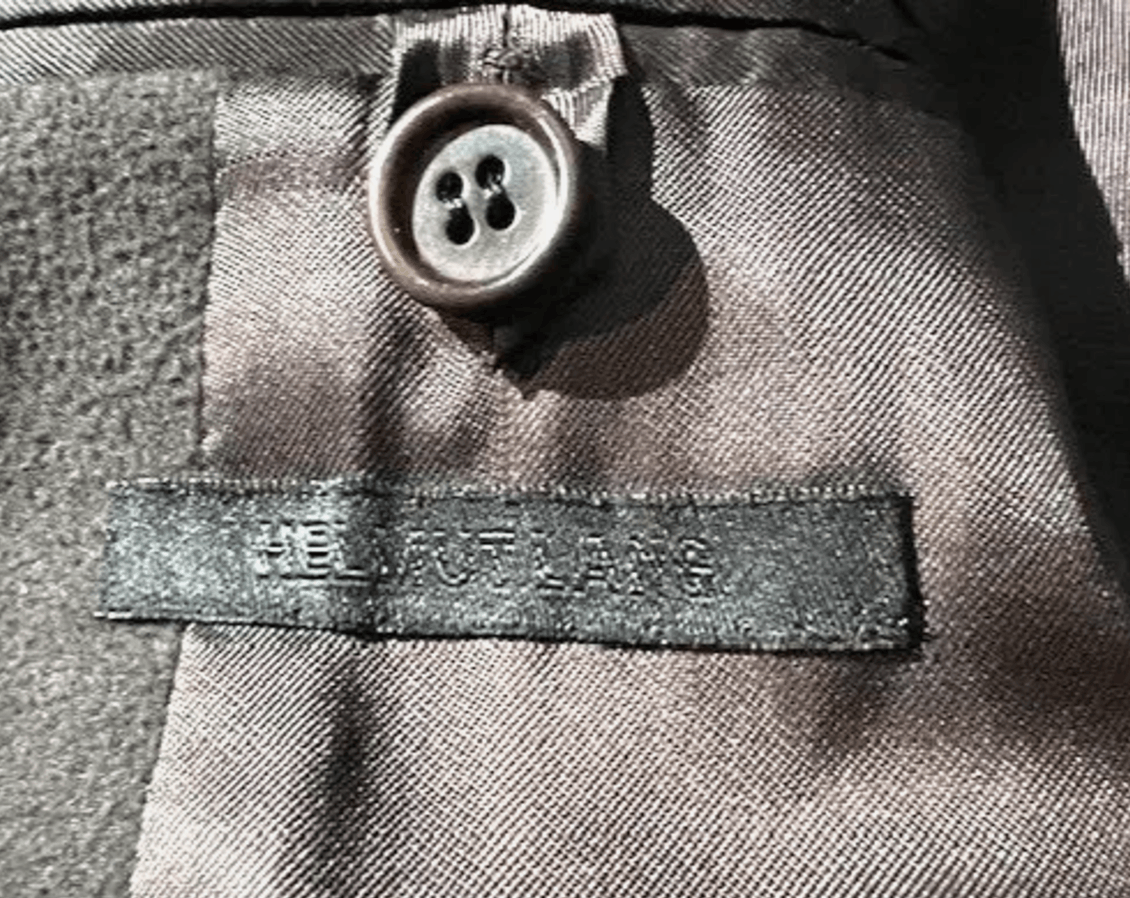 Helmut Lang Vtg HELMUT LANG Archival Cotton Moleskin Peacoat Jacket Coat Size US L / EU 52-54 / 3 - 5 Thumbnail