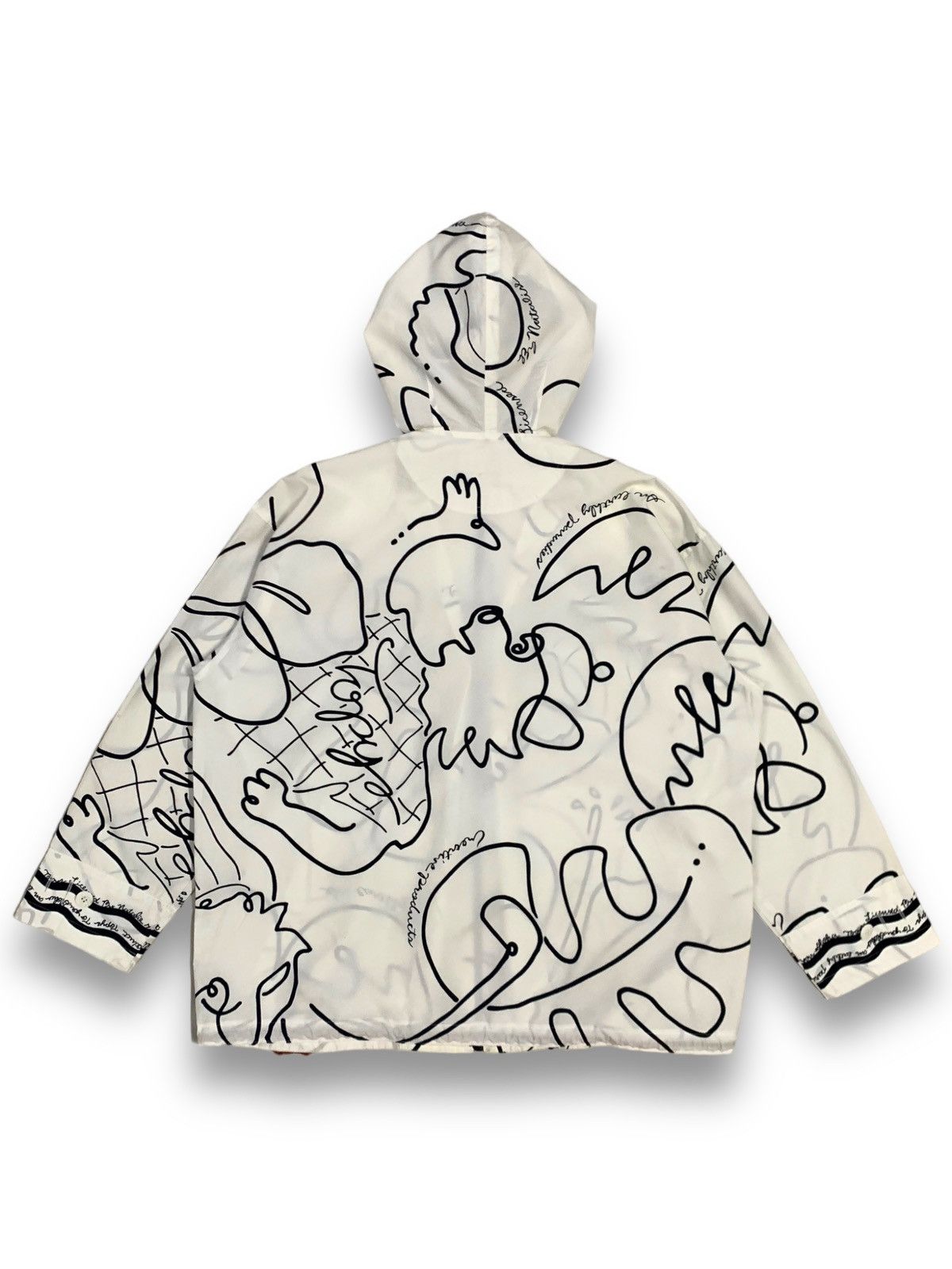 Other Topys France by Natalie S. Full Graphic Art Hooded Jacket Size 3XL / US 20-22 - 2 Thumbnail