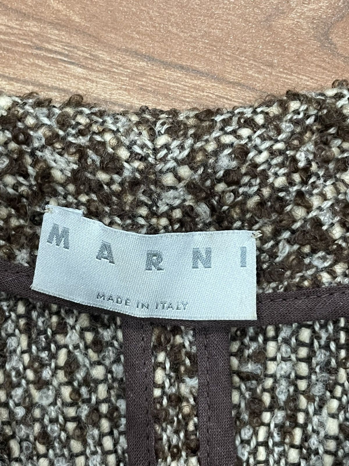 Marni Marni Fall Winter 2000 Cropped Jacket Size S / US 4 / IT 40 - 4 Thumbnail