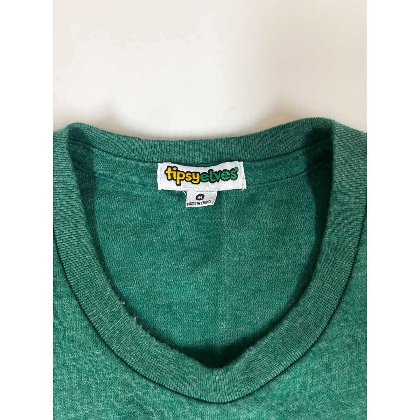 Alife Tipsy Elves Mens Shirt M Green Tipsy Elves Logo Short Sleeve Crew Neck Cotton Size US M / EU 48-50 / 2 - 4 Thumbnail