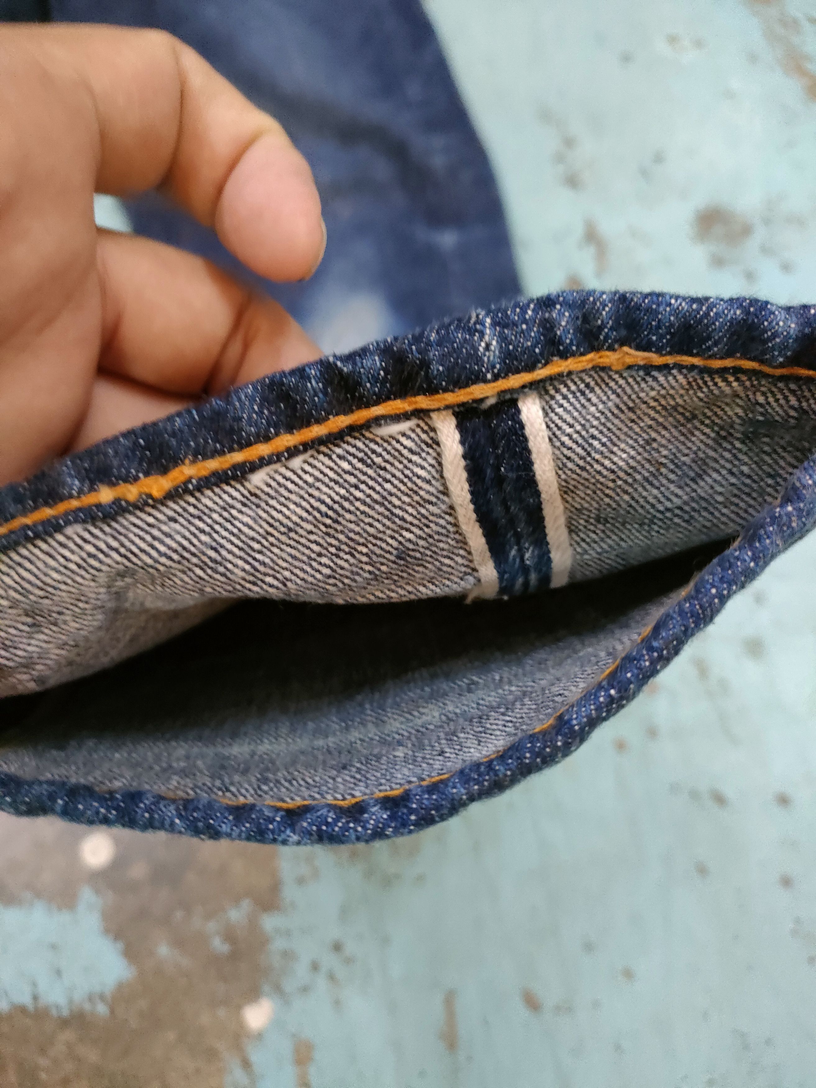 Japanese Brand Or Slow Japan Selvedge Jeans Size US 32 / EU 48 - 7 Thumbnail
