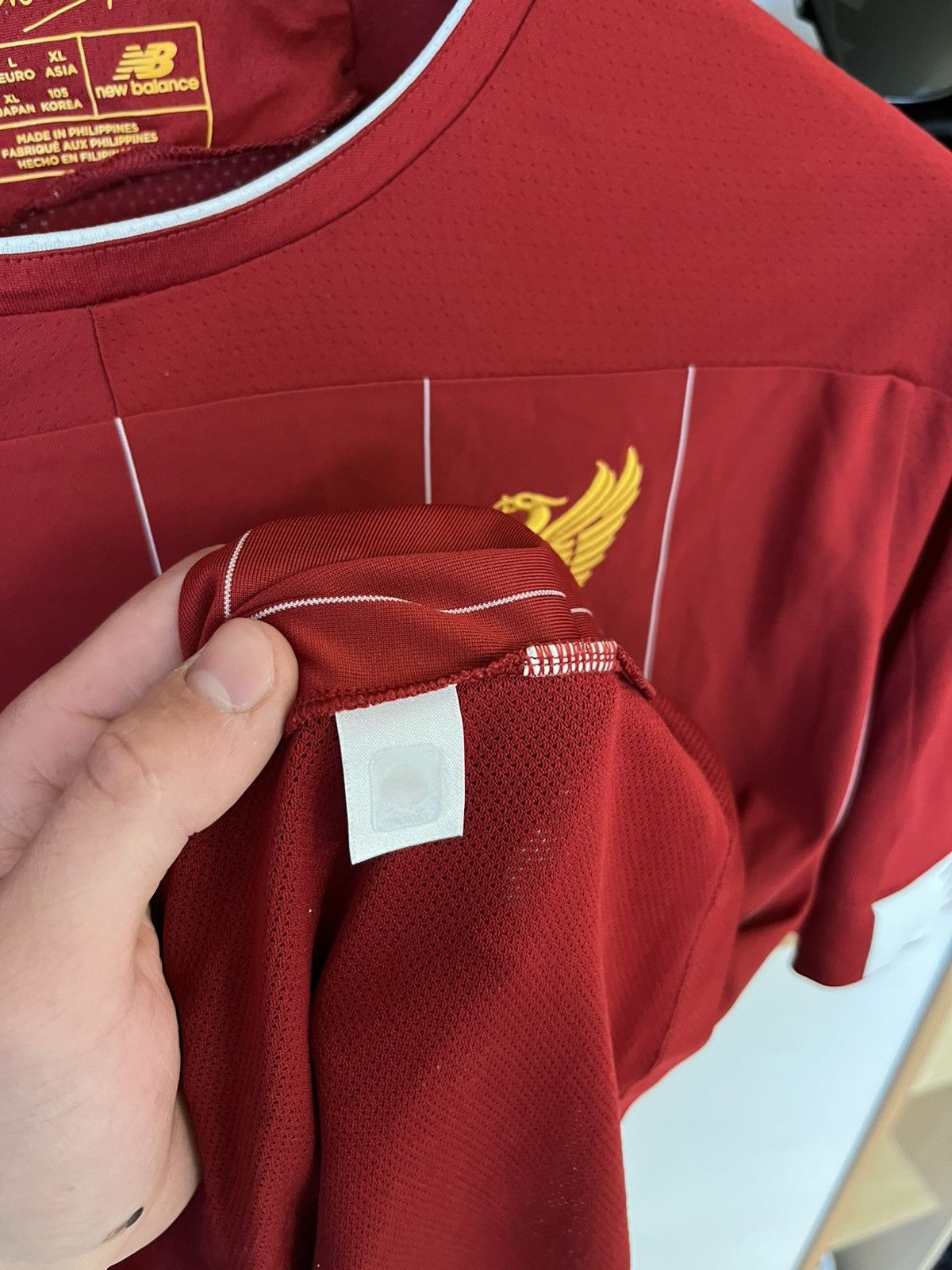 New Balance liverpool jersey Size US L / EU 52-54 / 3 - 7 Thumbnail