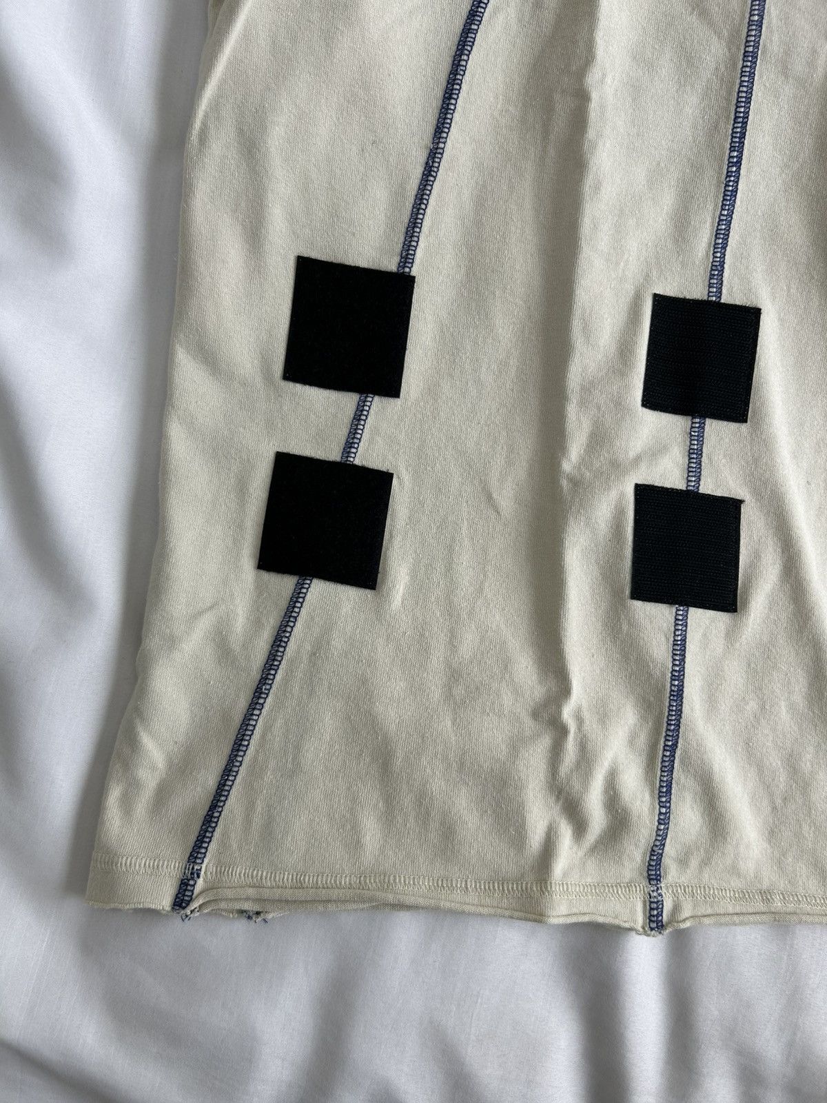 A-COLD-WALL* A Cold Wall Tee Cotton Single Jersey Bone Intersect ACW Size US L / EU 52-54 / 3 - 2 Thumbnail