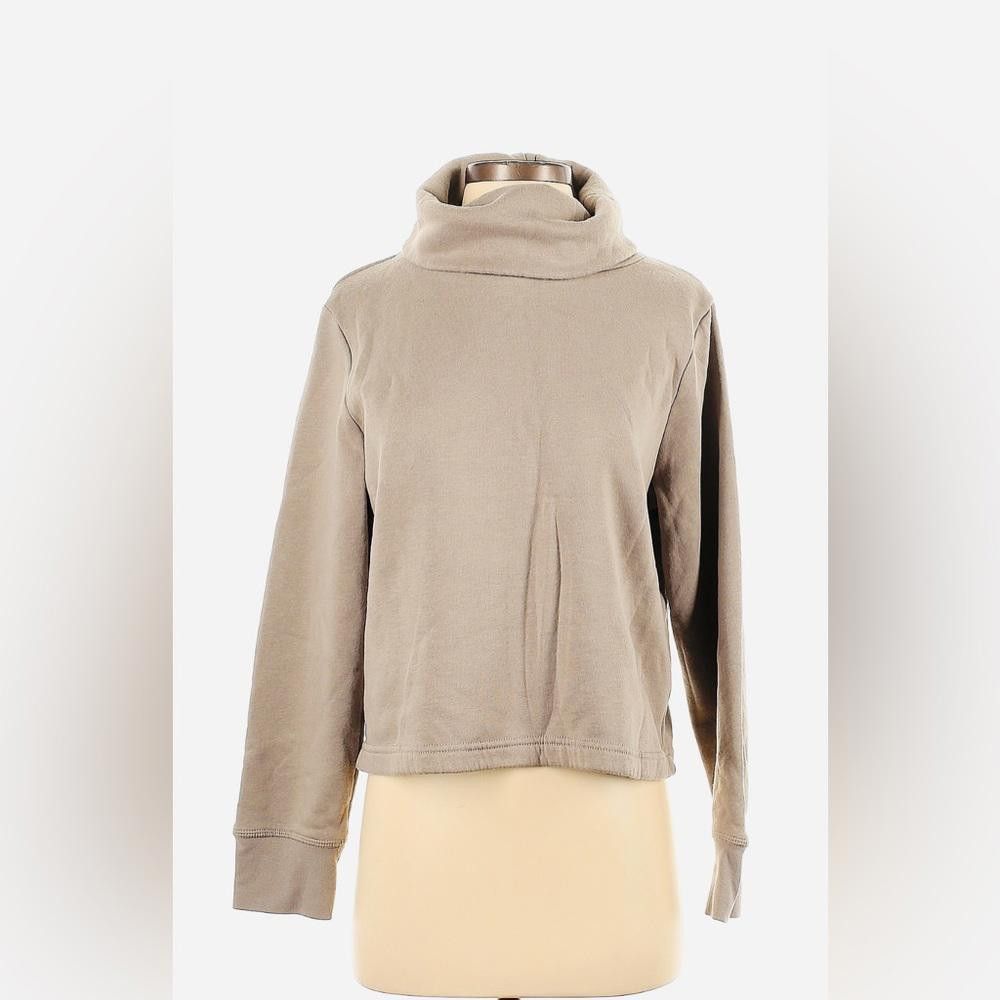 Designer Zara XS Cozy Lightweight Cowl Neck Sweatshirt Size XS / US 0-2 / IT 36-38 - 1 Thumbnail