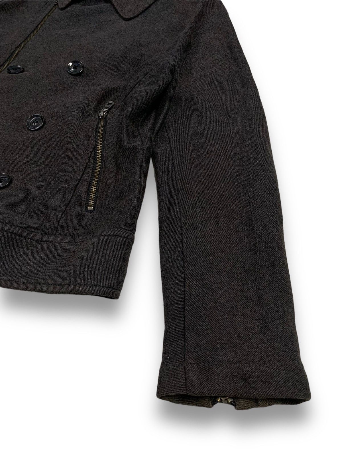 14th Addiction Japanese Brand Full Zip Double Breast Punk Biker Jacket Size US S / EU 44-46 / 1 - 11 Thumbnail