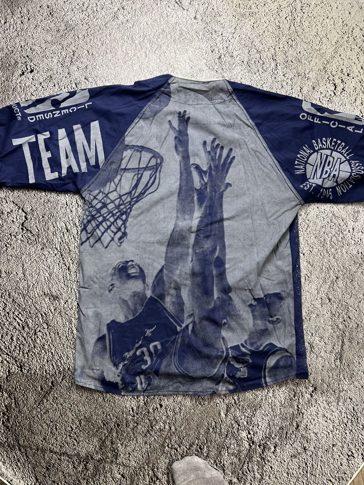Other VTG 90’s Made in USA Chicago Bulls NBA baseball jersey Size US L / EU 52-54 / 3 - 8 Thumbnail