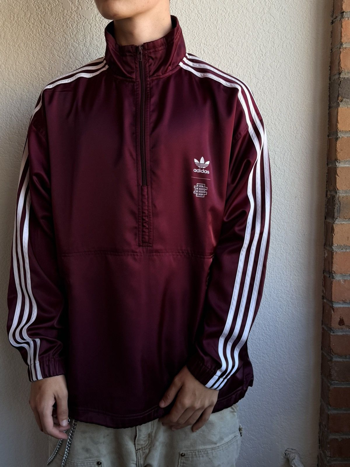 Eric Emanuel Eric Emanuel x Adidas Sun Devils Half Zip Size US M / EU 48-50 / 2 - 1 Thumbnail