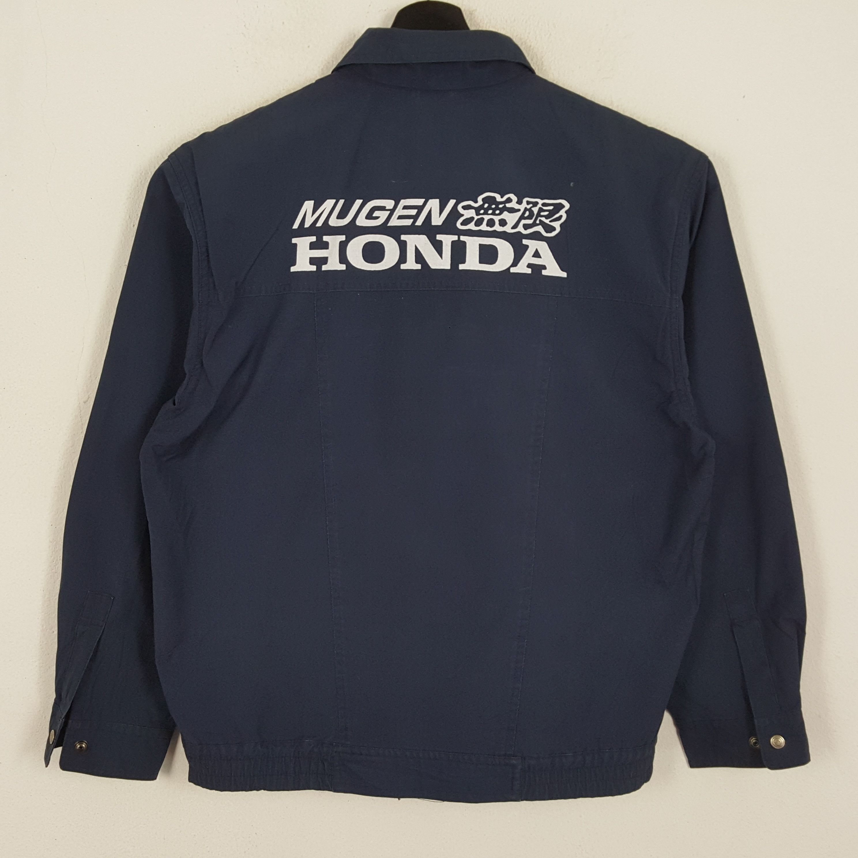 Japanese Brand × Vintage MUGEN HONDA Japanese Motorsports Racing Custom Jacket Size US M / EU 48-50 / 2 - 1 Thumbnail