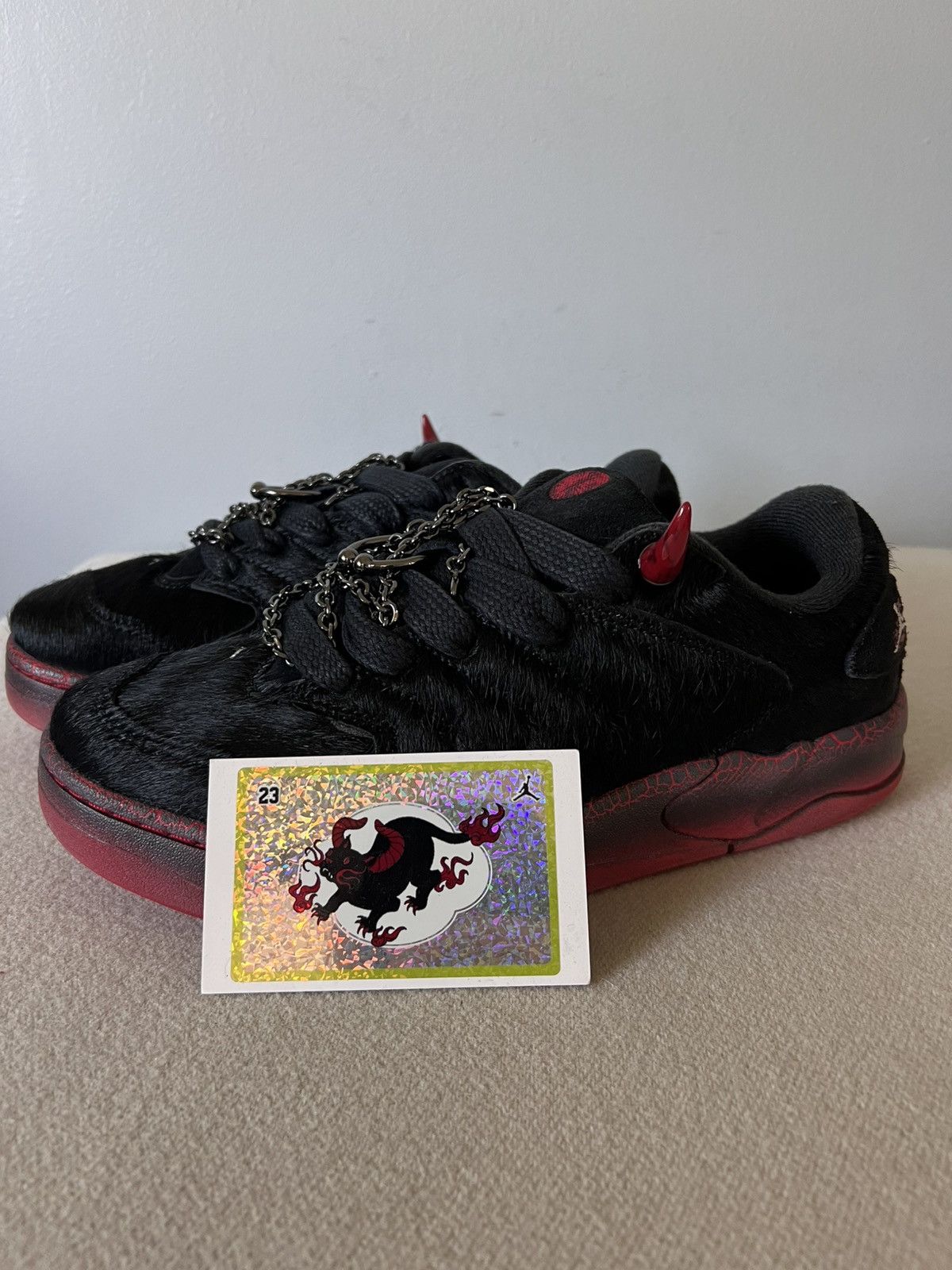 Jordan Brand Jordan Session Raging Bull Sneakers in Black Size US 8 / EU 41 - 7 Thumbnail