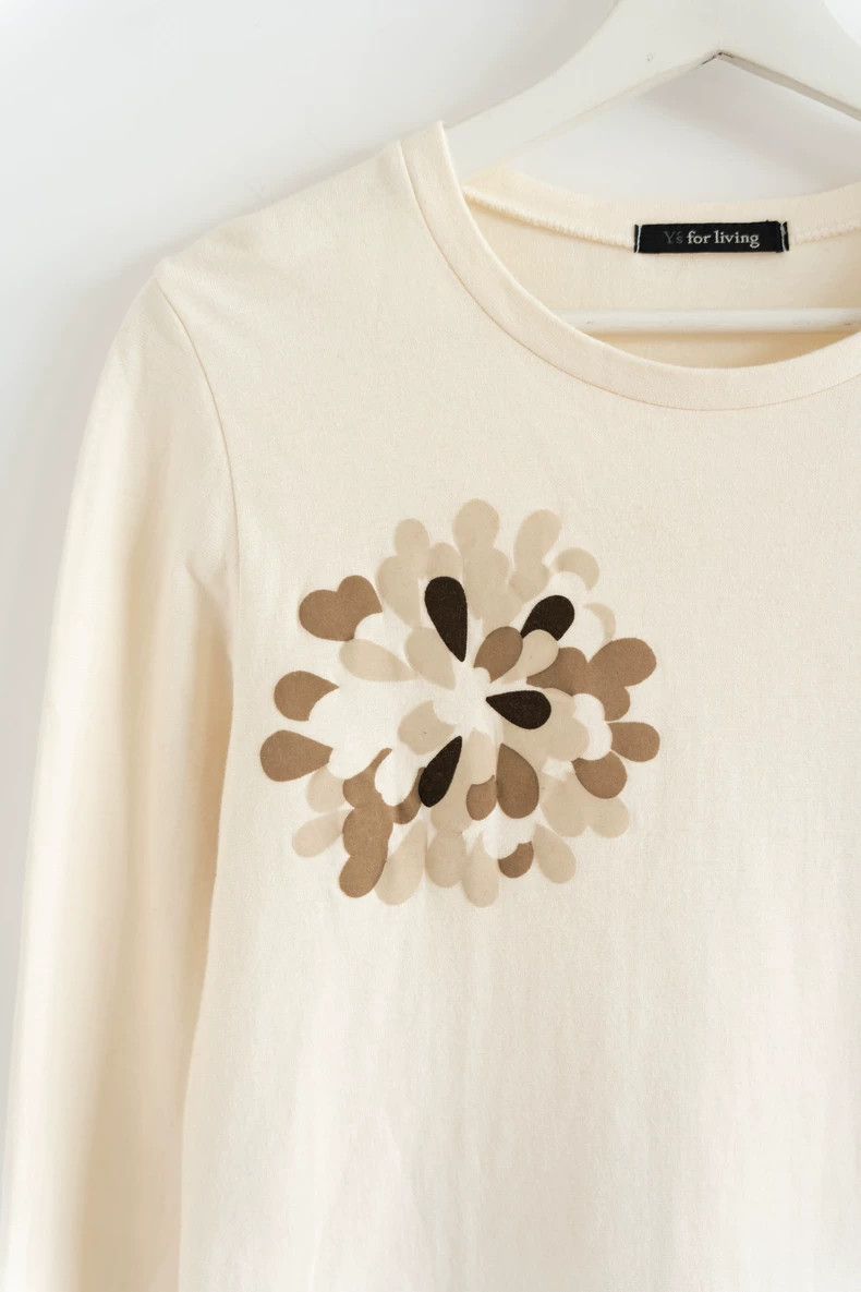 Yohji Yamamoto Yohji Yamamoto size os 90s Fireworks Long Sleeve T-Shirt Size US M / EU 48-50 / 2 - 4 Thumbnail
