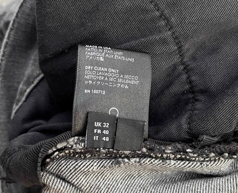 Amiri Amiri MX2 gray mixed leather jeans Size US 32 / EU 48 - 5 Thumbnail