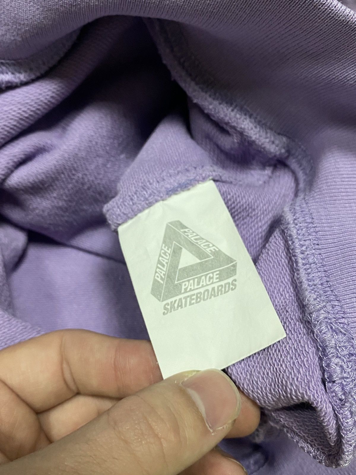 Palace Palace Giant Woven Label Hood hoodie big logo Size US S / EU 44-46 / 1 - 12 Thumbnail