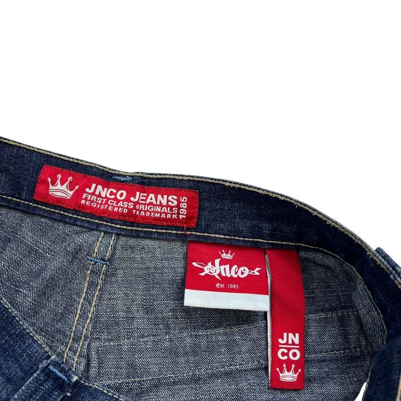 JNCO Vintage Jnco Snake 8 Ball Denim Baggy Shorts Jorts- Waist 30 Size US 30 / EU 46 - 7 Thumbnail