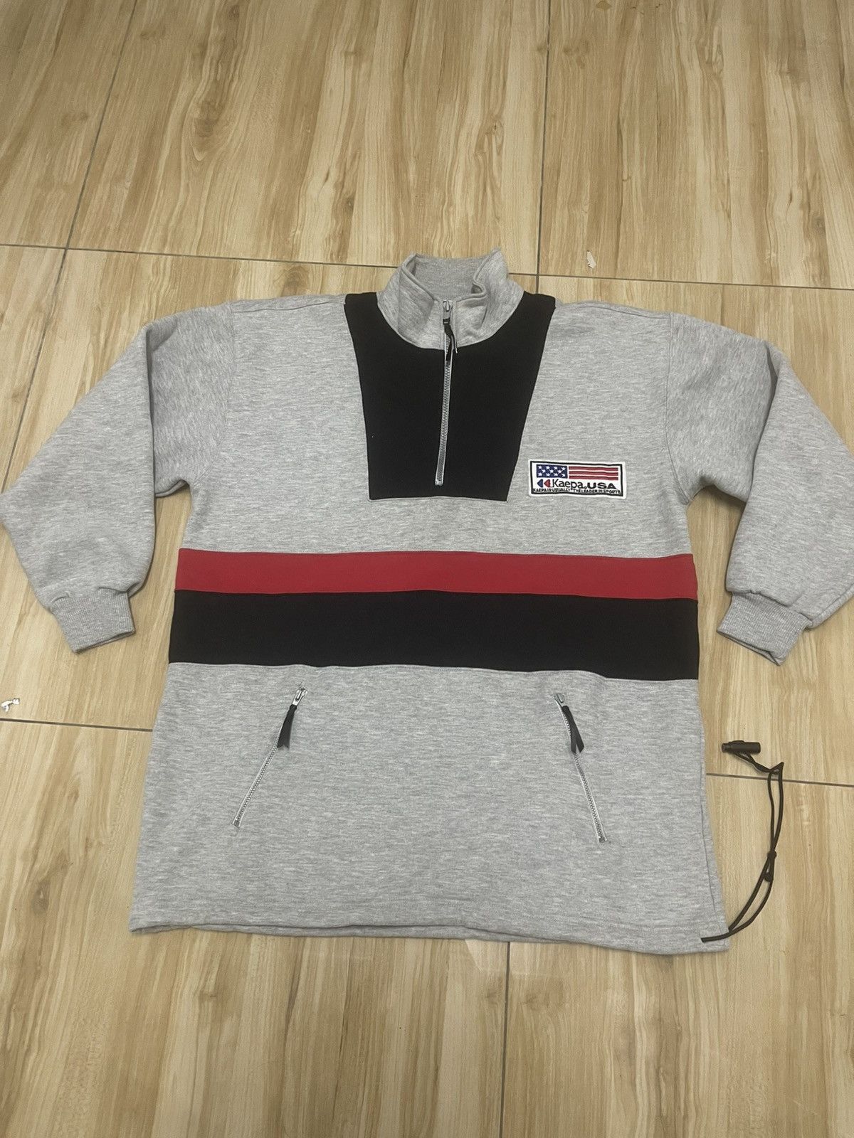 Kappa Keapa vinatge half zipper Size US M / EU 48-50 / 2 - 1 Thumbnail