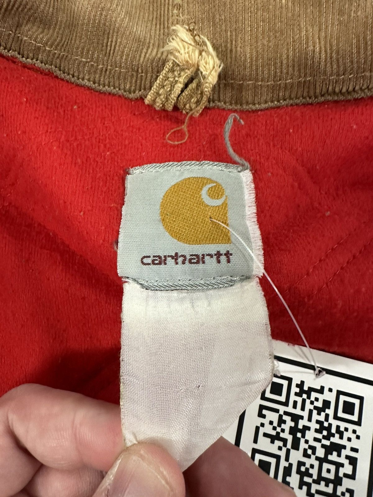 Carhartt Vintage 90s Carhartt Brown Quilted Lined Santa Fe Jacket Size US XXL / EU 58 / 5 - 17 Thumbnail