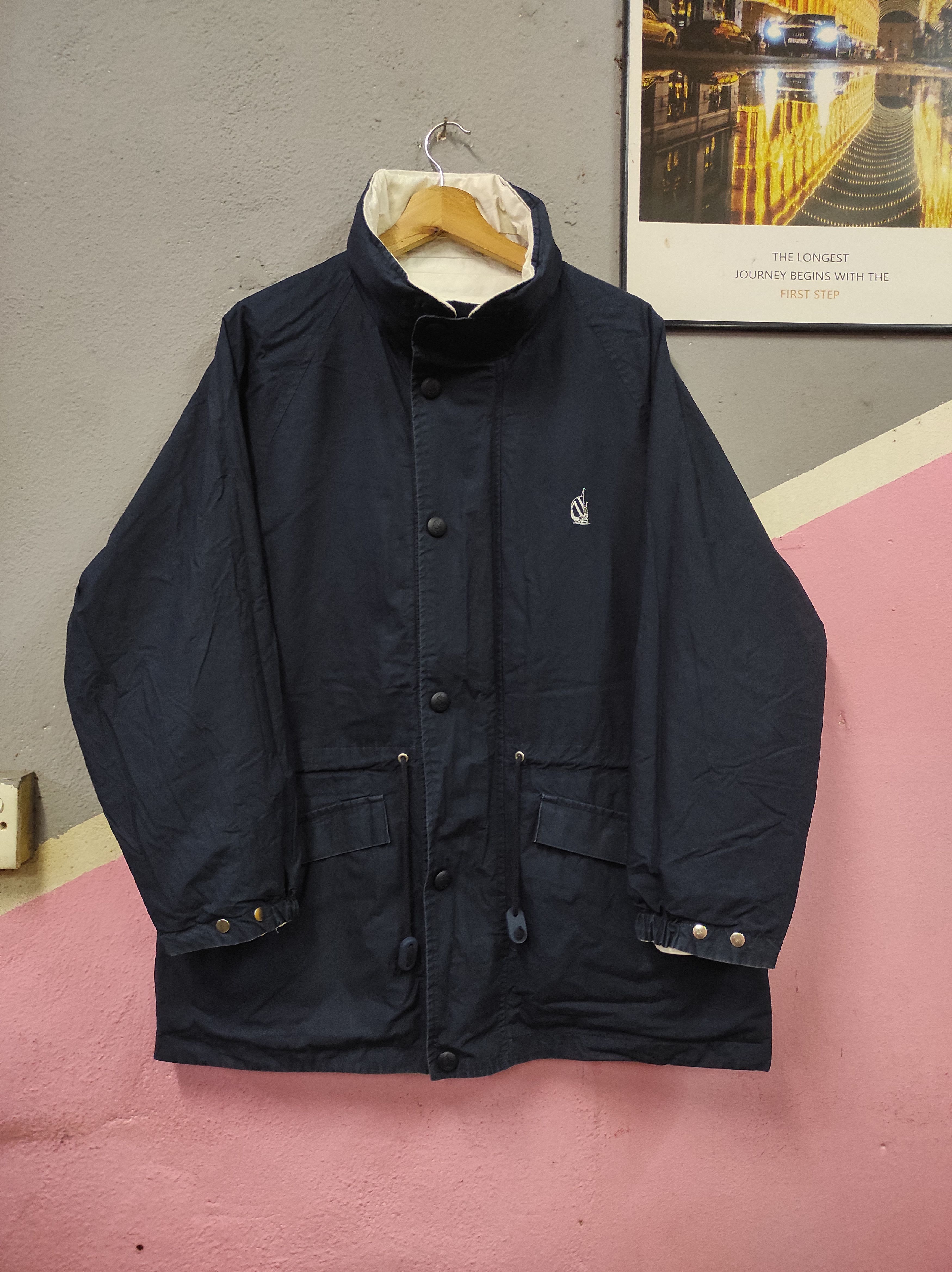 Japanese Brand × Nautica NAUTICA J US 2 REVESIBLE PARKA JACKET HOODED Size US L / EU 52-54 / 3 - 2 Thumbnail