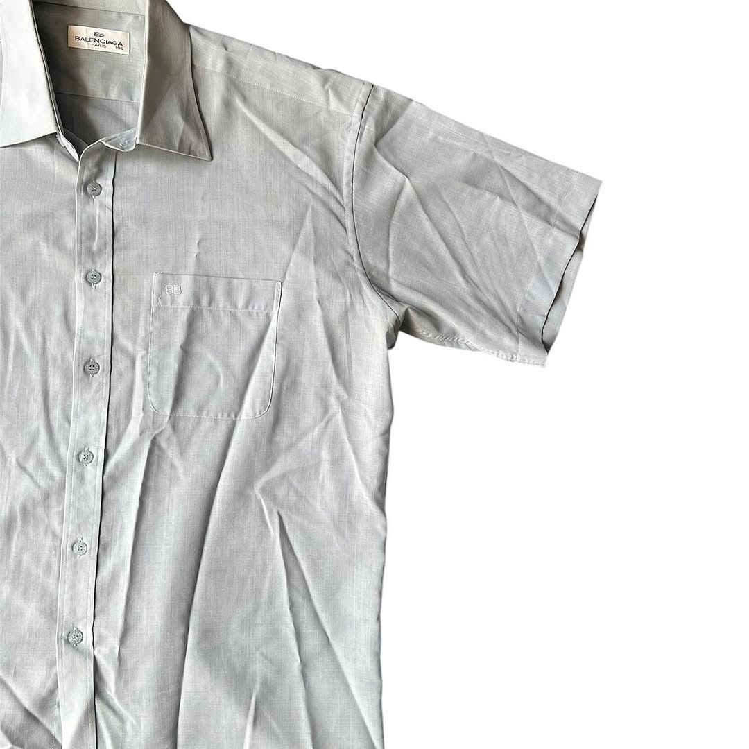 Balenciaga Balenciaga Shirt Button Ups Size US XXL / EU 58 / 5 - 4 Thumbnail