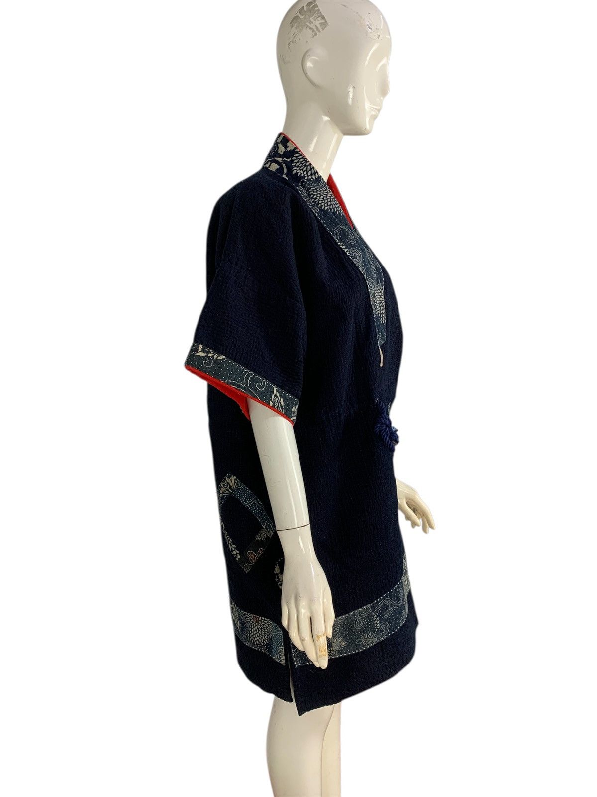 Japanese Brand Sashiko HandMade JapaneseBrand Streetwear art Jacket Kimono Size L / US 10 / IT 46 - 2 Thumbnail