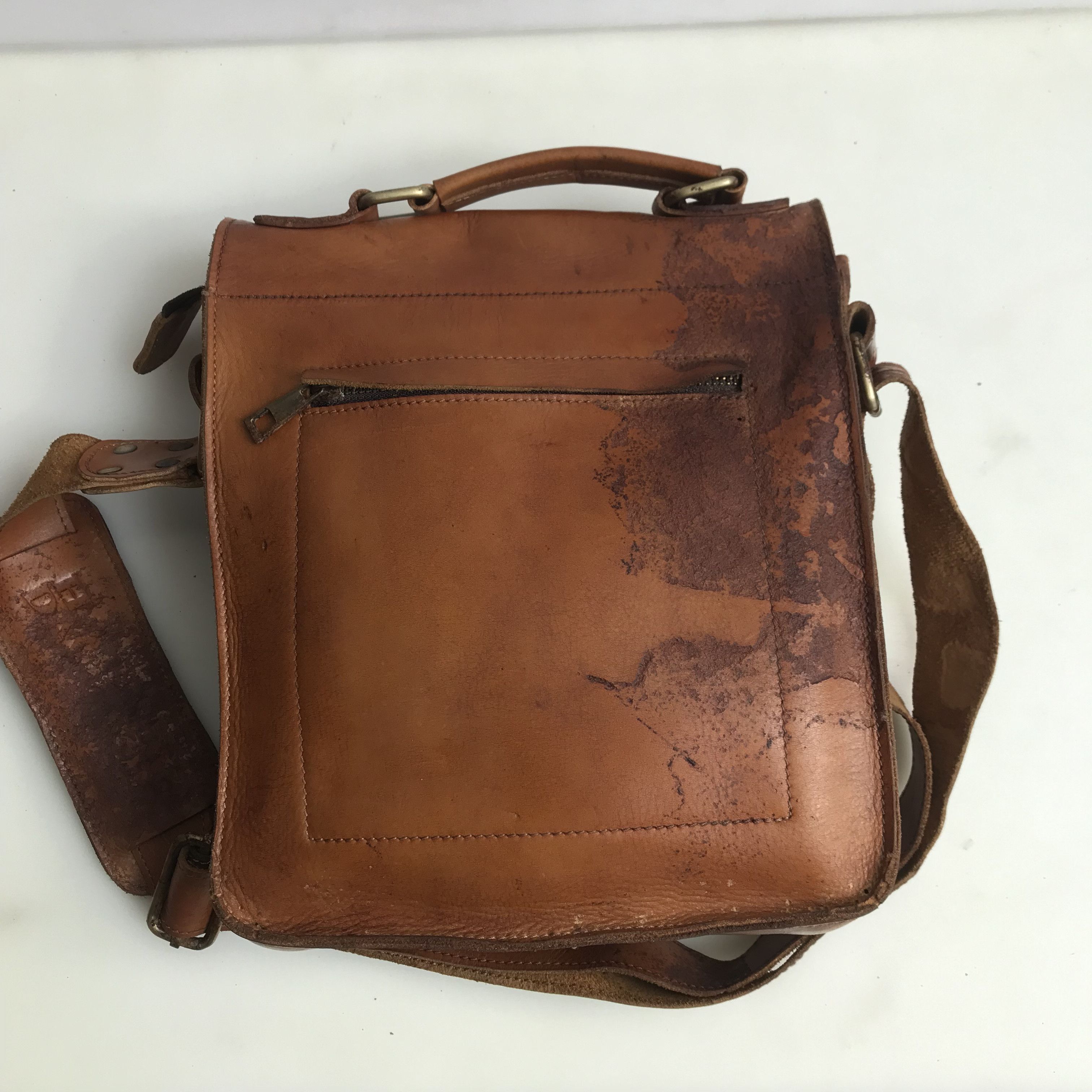 Harley Davidson Vintage Harley Davidson shoulder mesengger postman bag Leat Size ONE SIZE - 11 Thumbnail