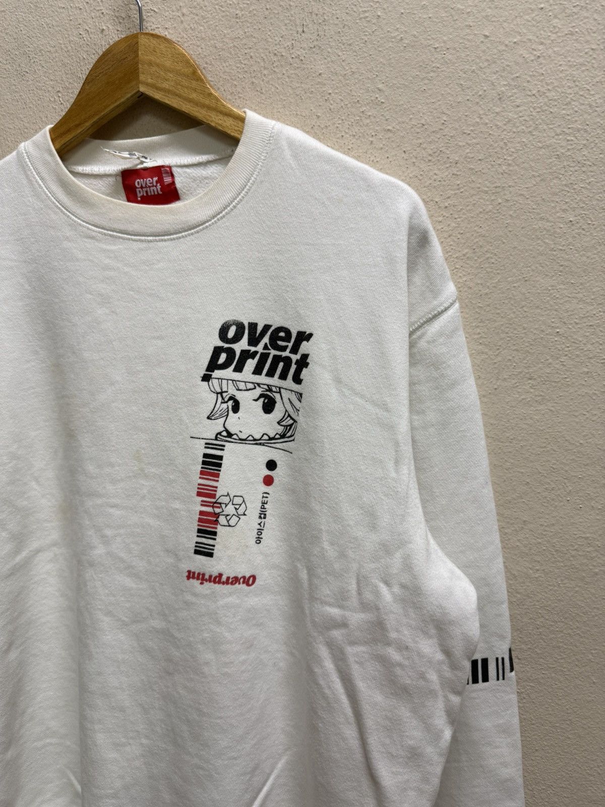 Japanese Brand Overprint X Ackybright Graphic Sweatshirt Size US XL / EU 56 / 4 - 20 Thumbnail