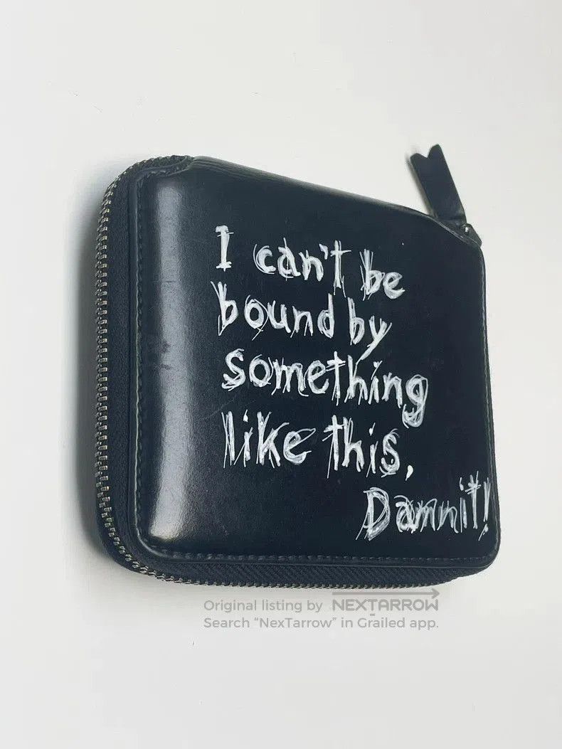Comme des Garcons COMME des GARCONS Leather Card Holder Wallet. Size ONE SIZE - 2 Thumbnail