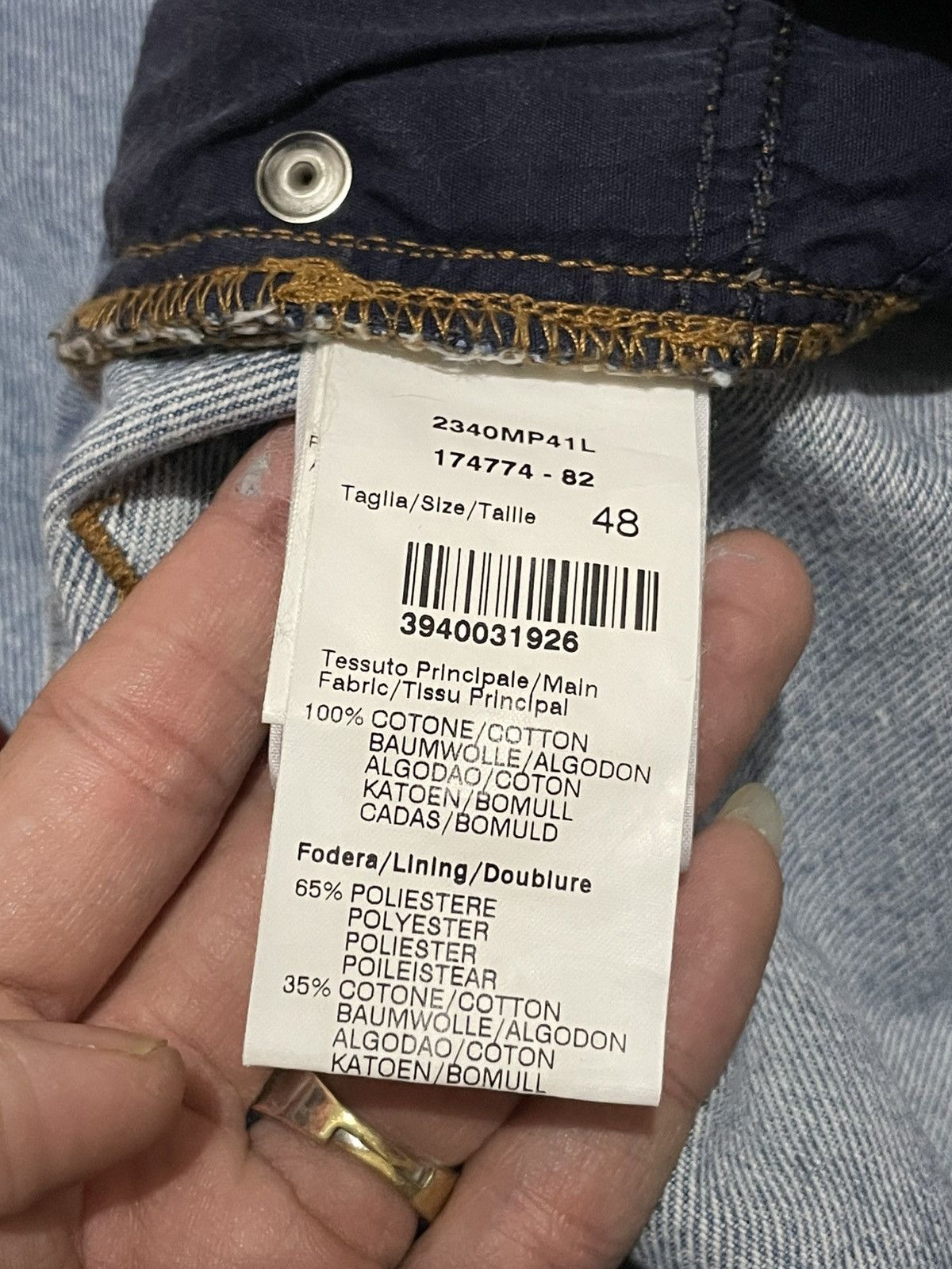 MSGM MSGM MILANO DENIM FADED DISTRESSED Size US 31 - 16 Thumbnail