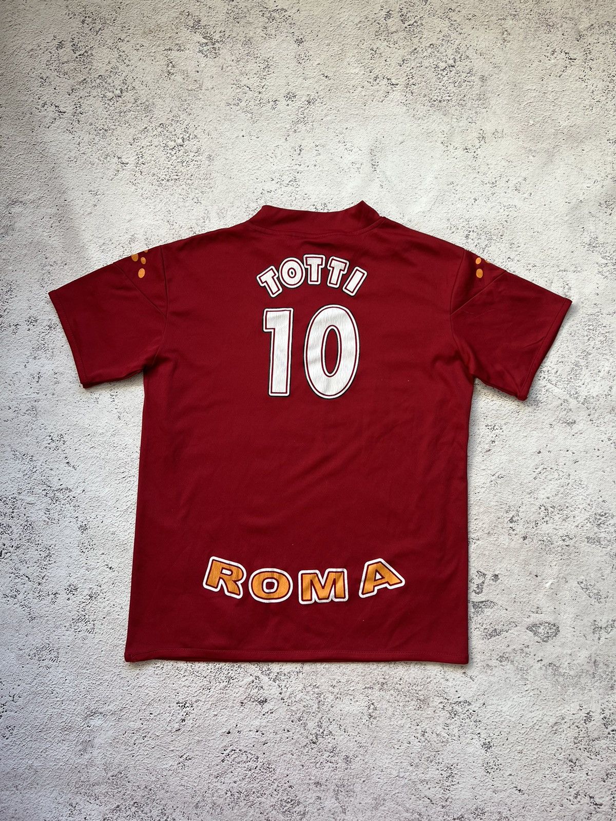 Vintage #10 TOTTI🔥 Jersey Retro AS ROMA 90s Football Soccer Size US S / EU 44-46 / 1 - 8 Thumbnail