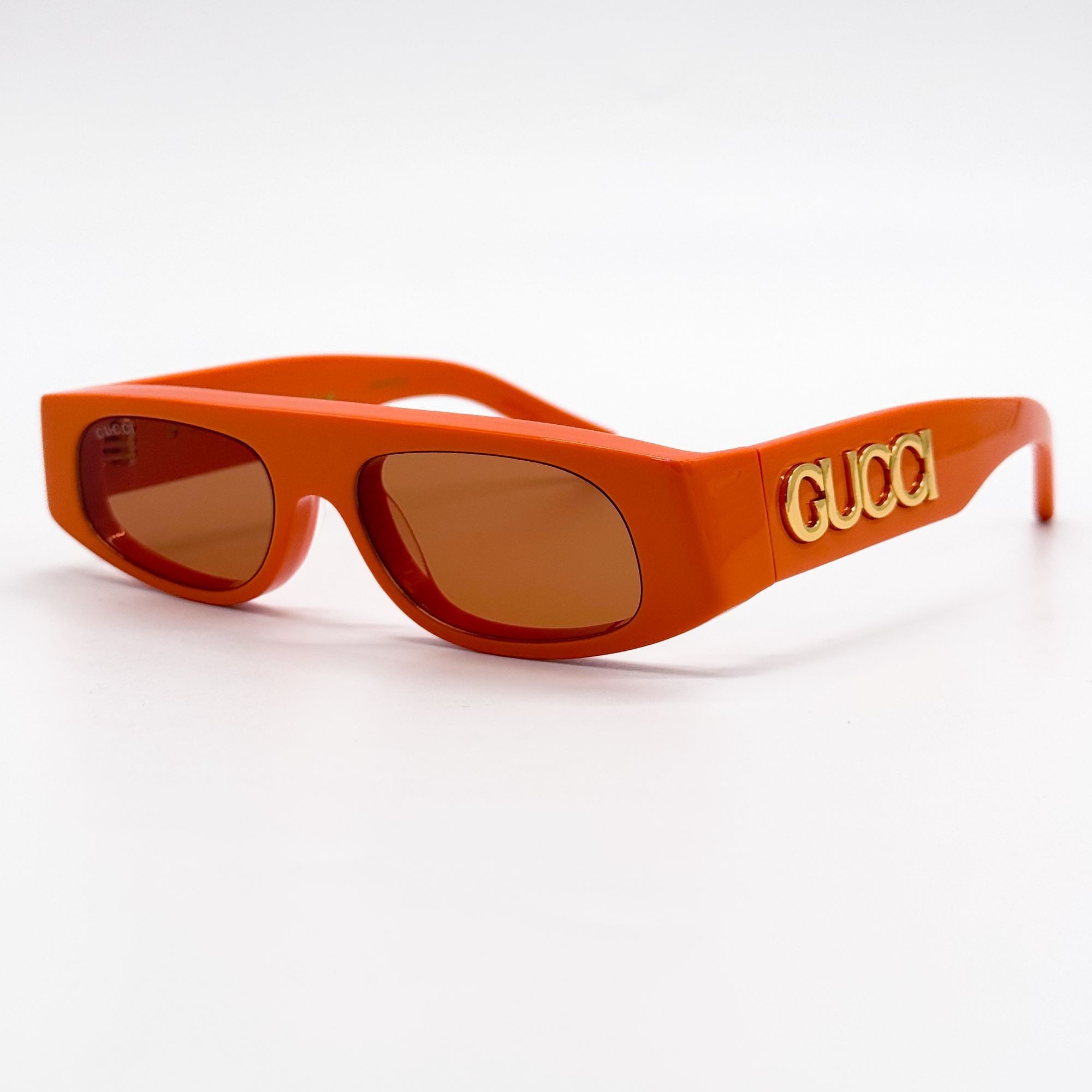 Gucci NEW GUCCI SUNGLASSES GG1771S 007 ORANGE WOMEN EYEWEAR GUCCI Size ONE SIZE - 2 Thumbnail